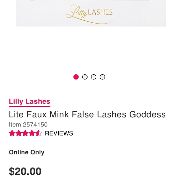 Lilly lashes in Goddess lite - Picture 3 of 3